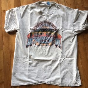 Distressed 1999 Black Hills Bike Rally T shirt.